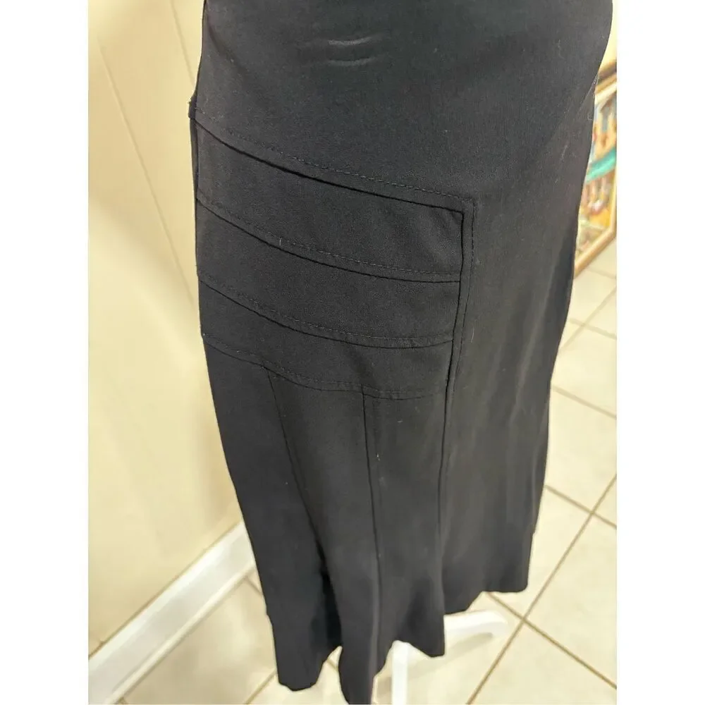 Skirt, Focus 2000 Womens Skirt, Black, Size 8, Gored